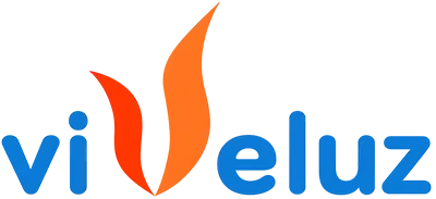 logo viveluz png trasparent
